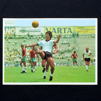 Gerd Müller Bergmann Sticker  No. 16 - Fußball 1970