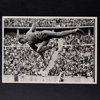 Jesse Owens Reemtsma Bild No. 58 - Olympia 1936