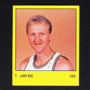 Larry Bird Panini Sticker Nr. 1 - Super Sport 1988