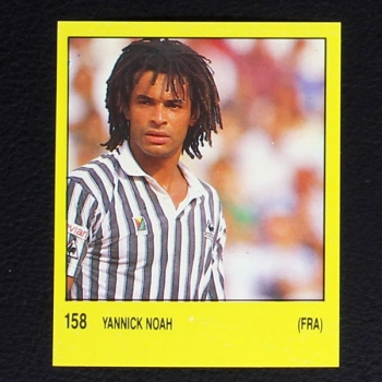 Yannick Noah Panini Sticker Nr. 158 - Super Sport 1988