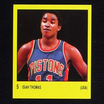 Isiah Thomas Panini Sticker Nr. 5 - Super Sport 1988