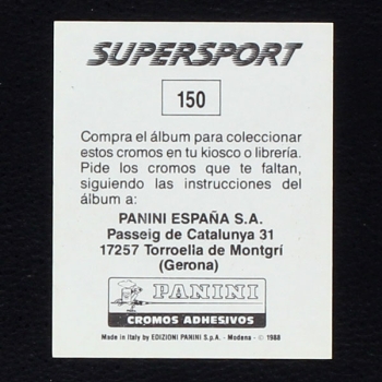 Pat Cash Panini Sticker Nr. 150 - Super Sport 1988