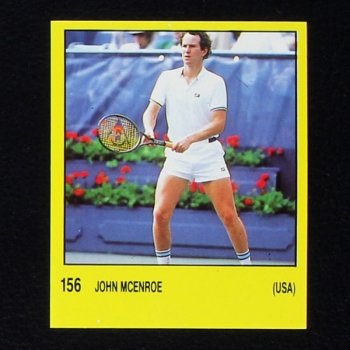 John McEnroe Panini Sticker Nr. 156 - Super Sport 1988