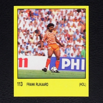 Frank Rijkaard Panini Sticker Nr. 113 - Super Sport 1988