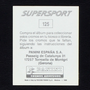 Mark Wright Panini Sticker Nr. 125 - Super Sport 1988