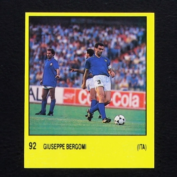 Giuseppe Bergomi Panini Sticker Nr. 92 - Super Sport 1988