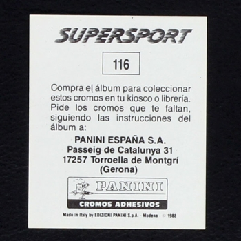 Peter Shilton Panini Sticker Nr. 116 - Super Sport 1988