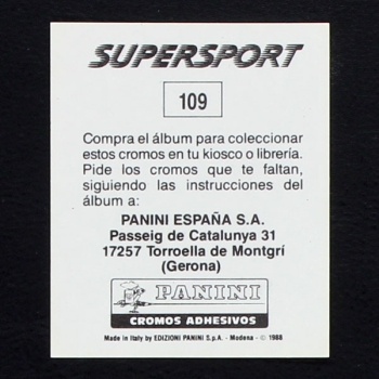 Alexseij Mikhailchenko Panini Sticker No. 109 - Super Sport 1988