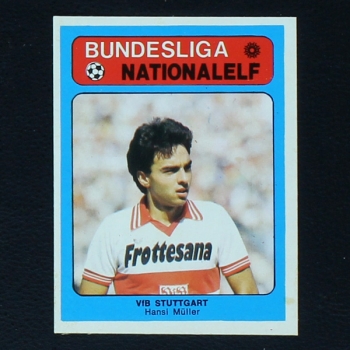 Hansi Müller Americana Card No. 60 - Bundesliga Nationalelf 1978