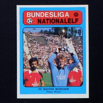 Sepp Maier - Gerd Müller Americana Card No. 47 - Bundesliga Nationalelf 1978