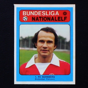 Slobodan Petrovic Americana Card No. 102 - Bundesliga Nationalelf 1978