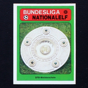 DFB Meisterschale Americana Card No. 305 - Bundesliga Nationalelf 1978
