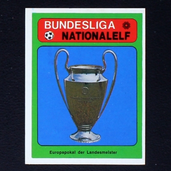 Europapokal Americana Card No. 307 - Bundesliga Nationalelf 1978