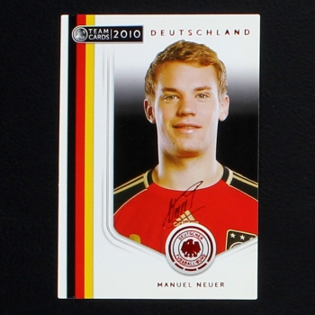 Manuel Neuer Panini Trading Card No. 4 - Team Cards 2010