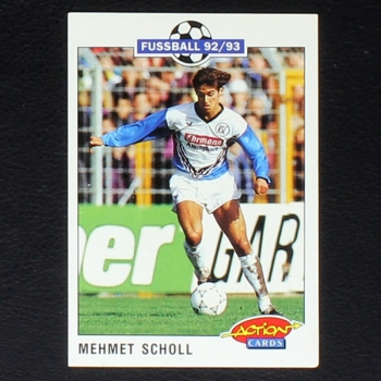 Mehmet Scholl Panini Trading Card No. 155 - Action Cards Fußball 92