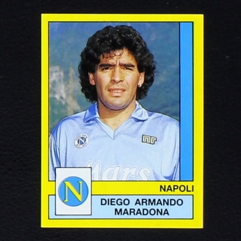Diego Maradona Panini Sticker No. 232 - Calciatori 88