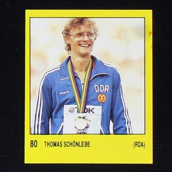 Thomas Schönlebe Panini Sticker No. 80 - Supersport