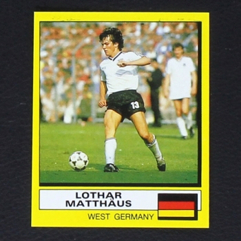 Lothar Matthäus Panini Sticker No. 384 - Football 88