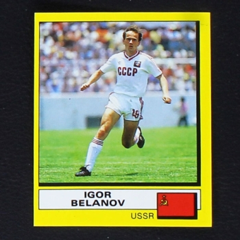 Igor Belanov Panini Sticker No. 377 - Football 88