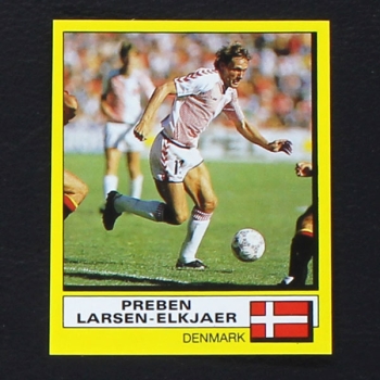 Preben Larsen-Elkjaer Panini Sticker No. 381 - Football 88