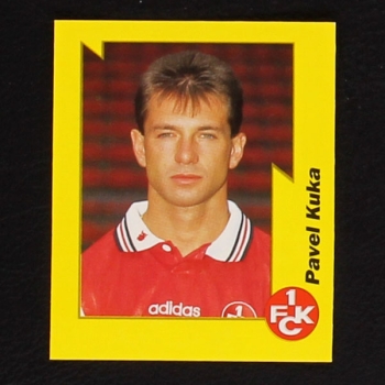 Pavel Kuka Panini Sticker No. 108 - Fußball 97