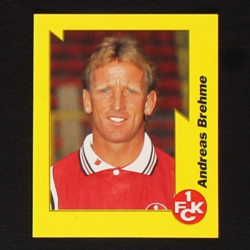 Andreas Brehme Panini Sticker No. 103 - Fußball 97