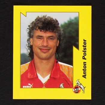 Anton Polster Panini Sticker No. 135 - Fußball 97