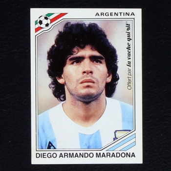 Diego Maradona Panini Sticker - Mexico 86 promo