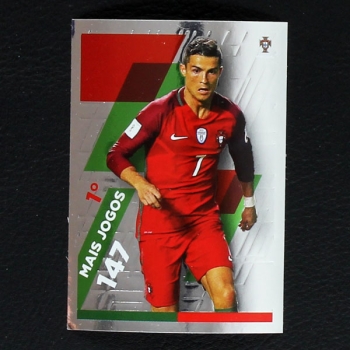 Christino Ronaldo Panini Sticker No. 60 - Fome de Vencer 2018