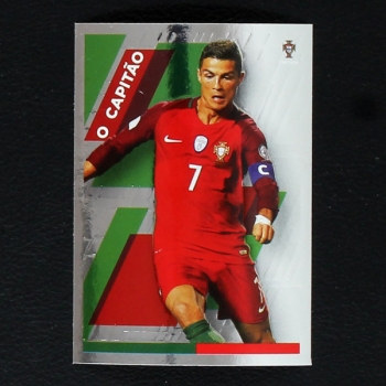 Christino Ronaldo Panini Sticker No. 85 - Fome de Vencer 2018