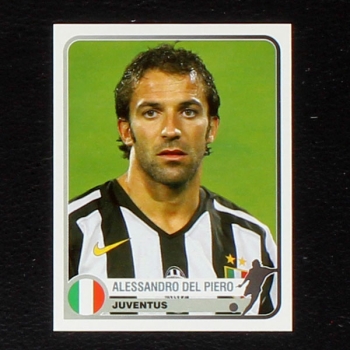 Alessandro del Piero Panini Sticker No. 175 - Champions of Europe