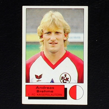 Andreas Brehme Panini Sticker No. 145 - Fußball 86