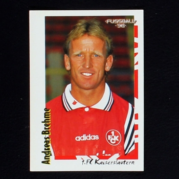 Andreas Brehme Panini Sticker No. 426 - Fußball 98