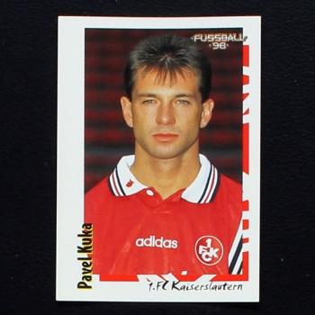Pavel Kuka Panini Sticker No. 433 - Fußball 98