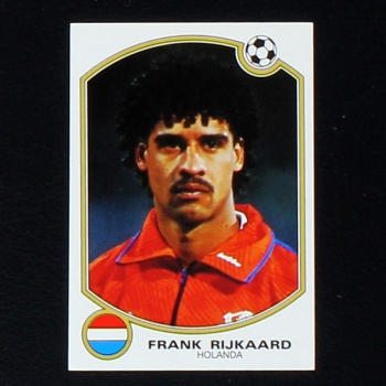 Frank Rijkaard Panini Sticker No. 211 - Futbol 92