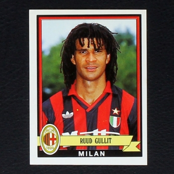 Ruud Gullit Panini Sticker No. 221 - Calciatori 1992