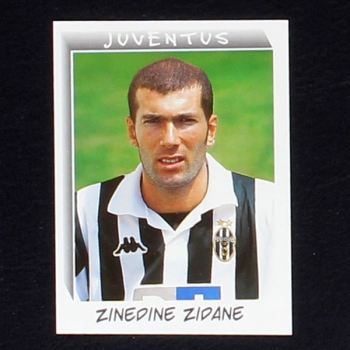 Zinedine Zidane Panini Sticker No. 139 - Calciatori 2000