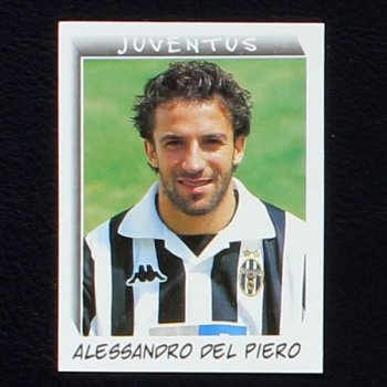 Alessandro del Piero Panini Sticker No. 140 - Calciatori 2000
