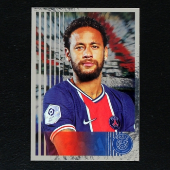 Naymar Panini Sticker No. 65 - Paris Saint Germain