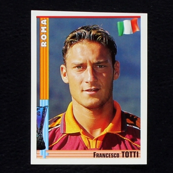 Francesco Totti Panini Sticker No. 228 - Euro Football 1998-99
