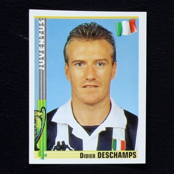 Didier Deschamps Panini Sticker No. 53 - Euro Football 1998-99