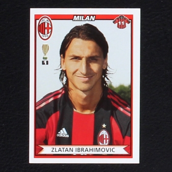 Zlatan Ibrahimovic Panini Sticker No. 335 - Calciatori 2010