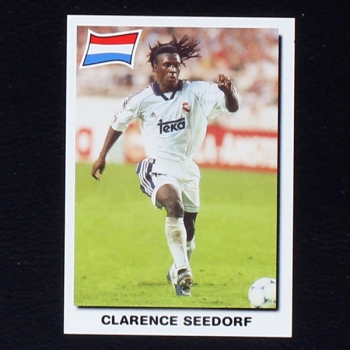 Clarence Seedorf Panini Sticker No. 95 - Super Futebol 99
