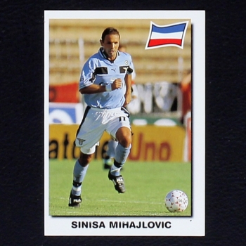 Sinisa Mihajlovic Panini Sticker No. 19 - Super Futebol 99