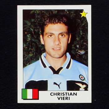 Christian Vieri Panini Sticker No. 357 - Football 99