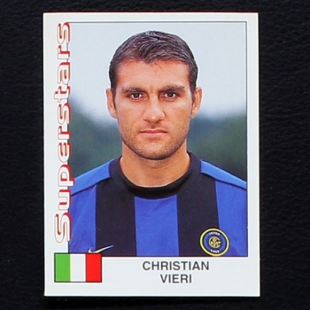 Christian Vieri Panini Sticker No. 353 - Football 2000