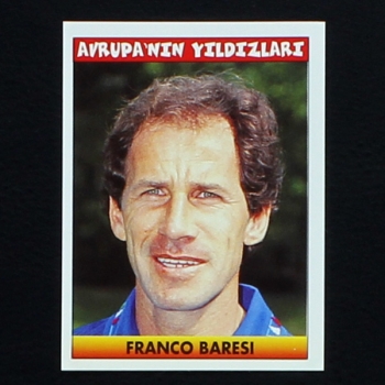 Franco Baresi Panini Sticker No. 241 - Türkiye 1. Futbol Ligi 1996