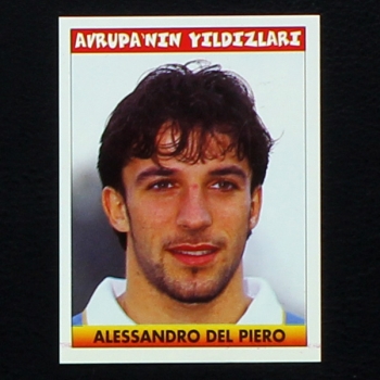 Alessandro del Piero Panini Sticker No. 248 - Türkiye 1. Futbol Ligi 1996