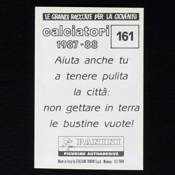 Ruud Gullit Panini Sticker No. 161 - Calciatori 1987
