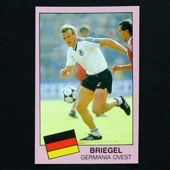 Briegel Panini Sticker No. 345 - Calciatori 1985